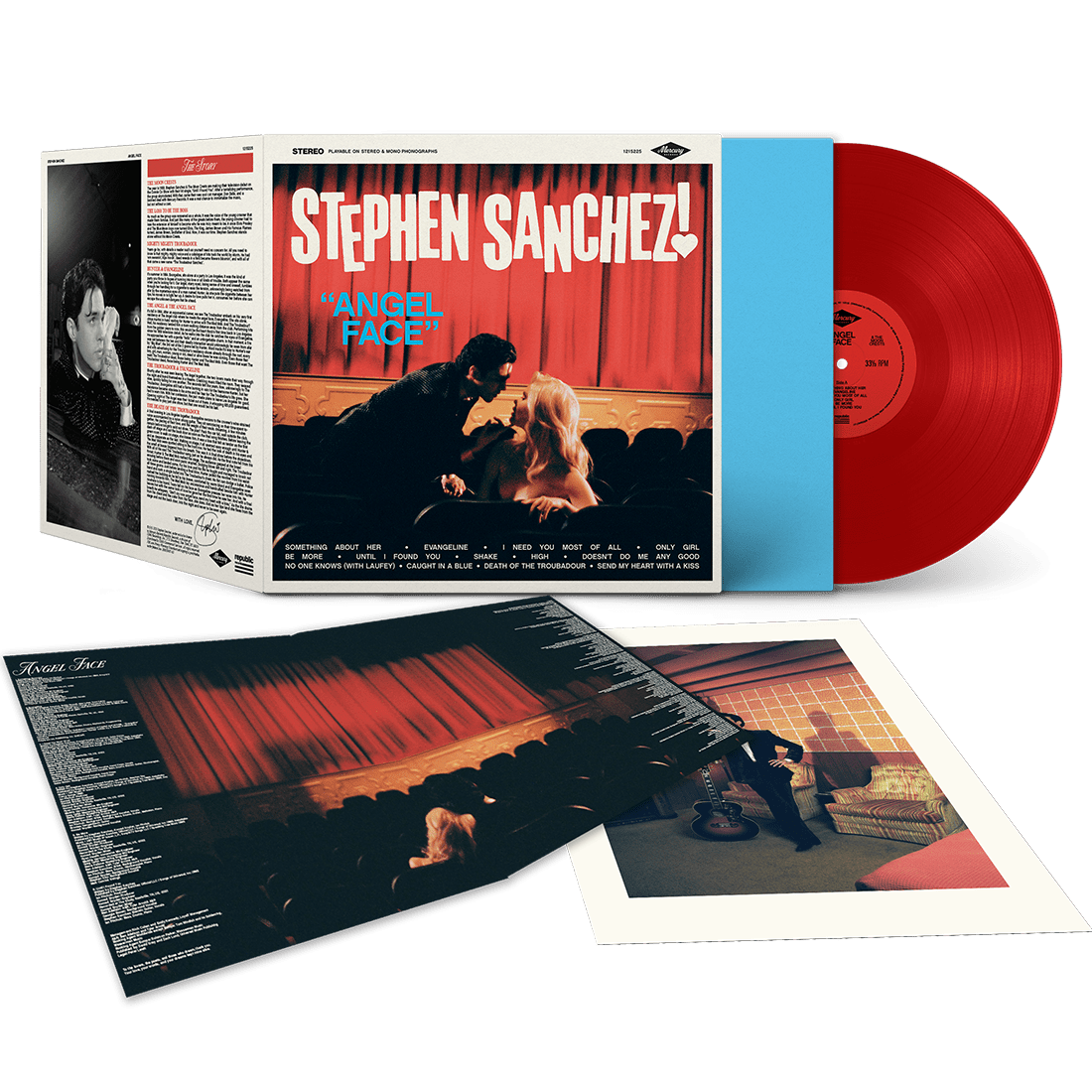 Angel Face: Online Exclusive Opaque Red Vinyl LP