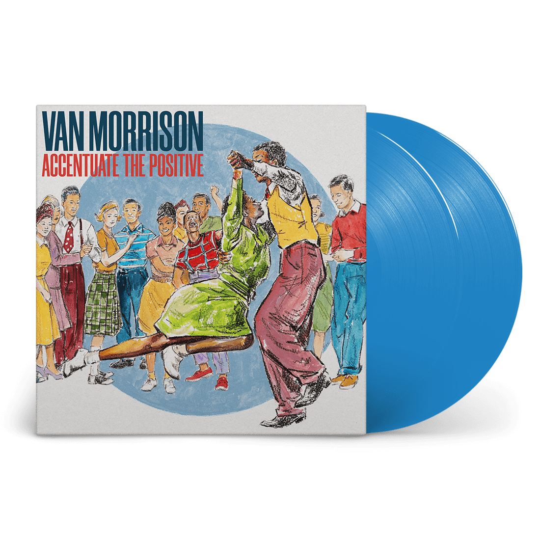 Accentuate The Positive: Blue Vinyl 2LP + Exclusive Signed Art Print - Image 2