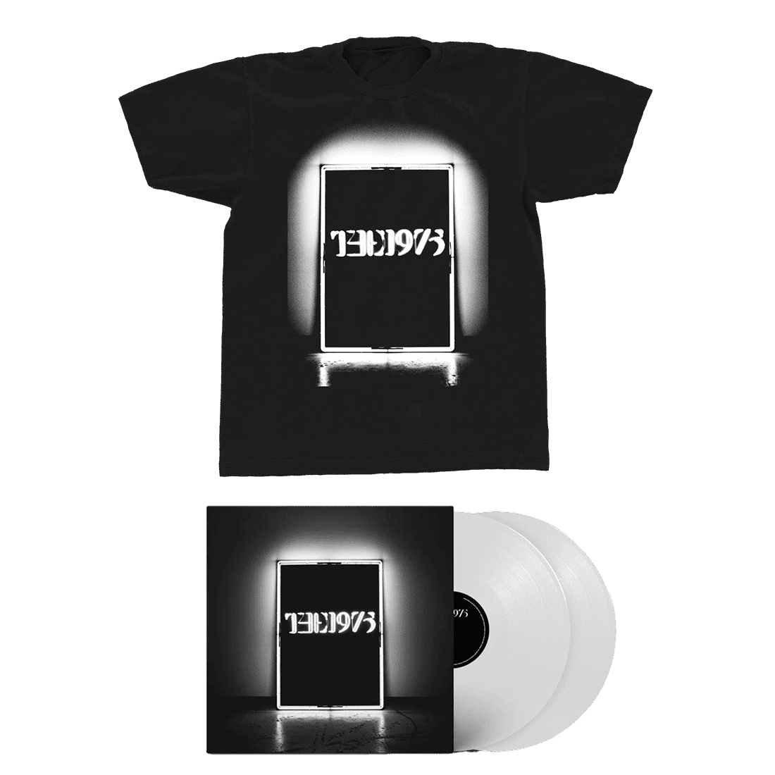 The 1975 (10th Anniversary Edition): Limited White Vinyl 2LP + 10YR T-Shirt Bundle