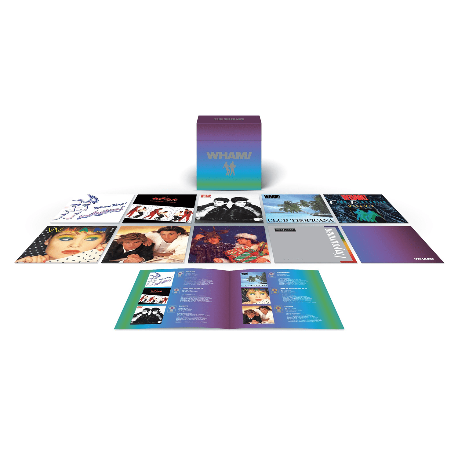 The Singles: Exclusive Limited Blue Vinyl 2LP + 10CD Box Set Bundle - Image 3