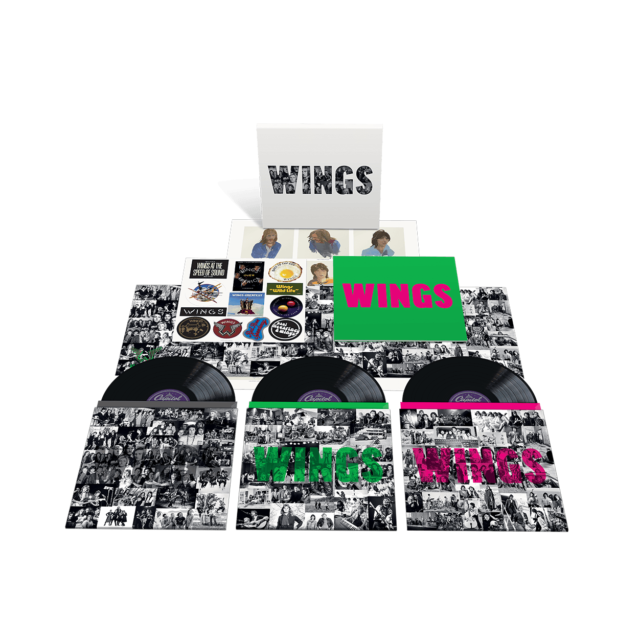 WINGS - 3LP Limited Edition Collection