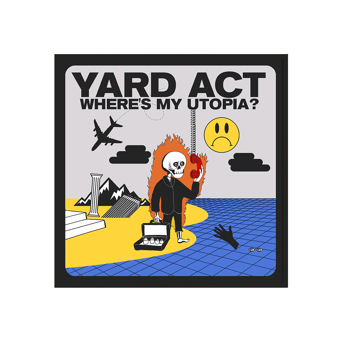 Where's My Utopia? CD, Cassette, Signed Art Card + Numbered Screenprint - Image 2