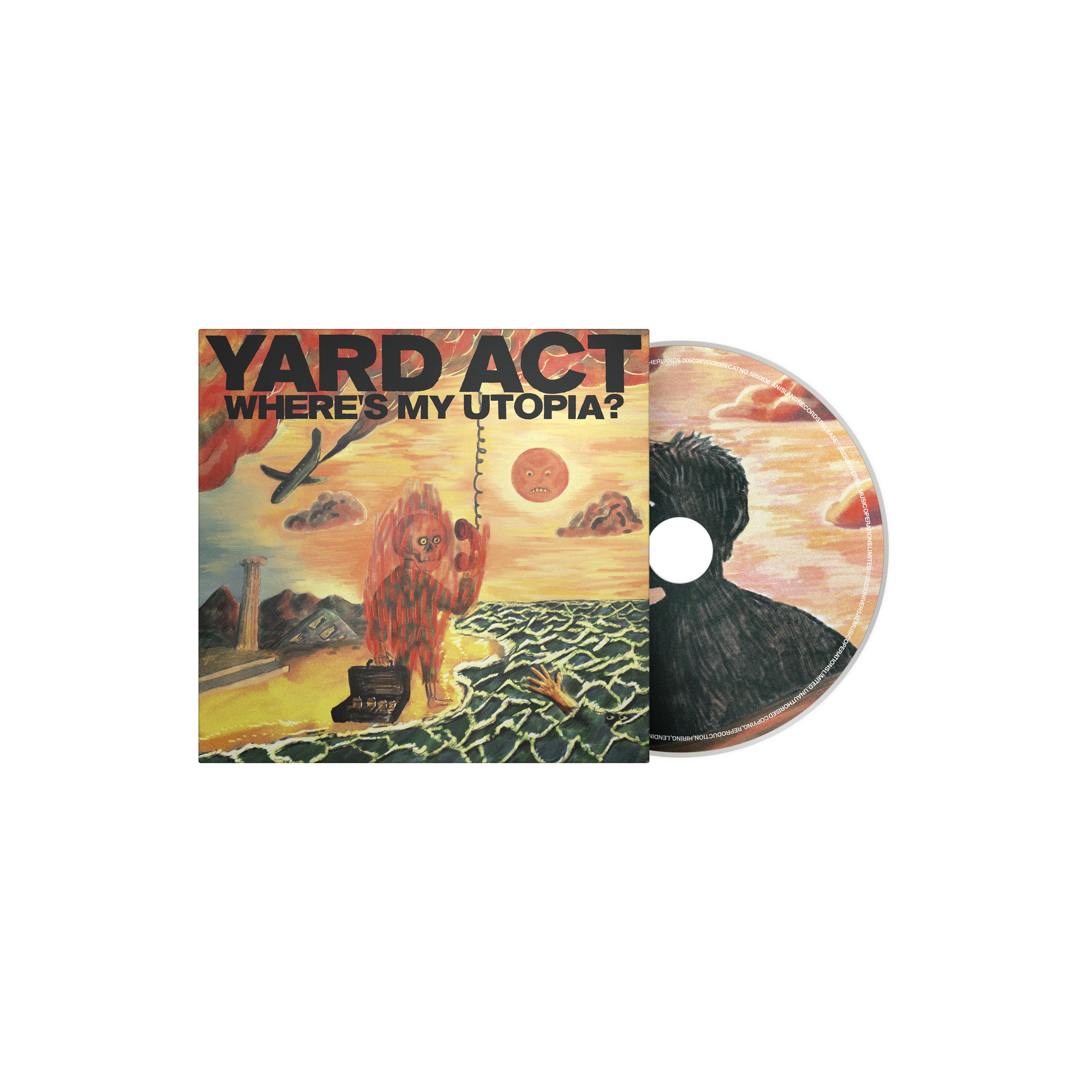 Where's My Utopia? CD, Cassette, Cap + Signed Artcard - Image 2