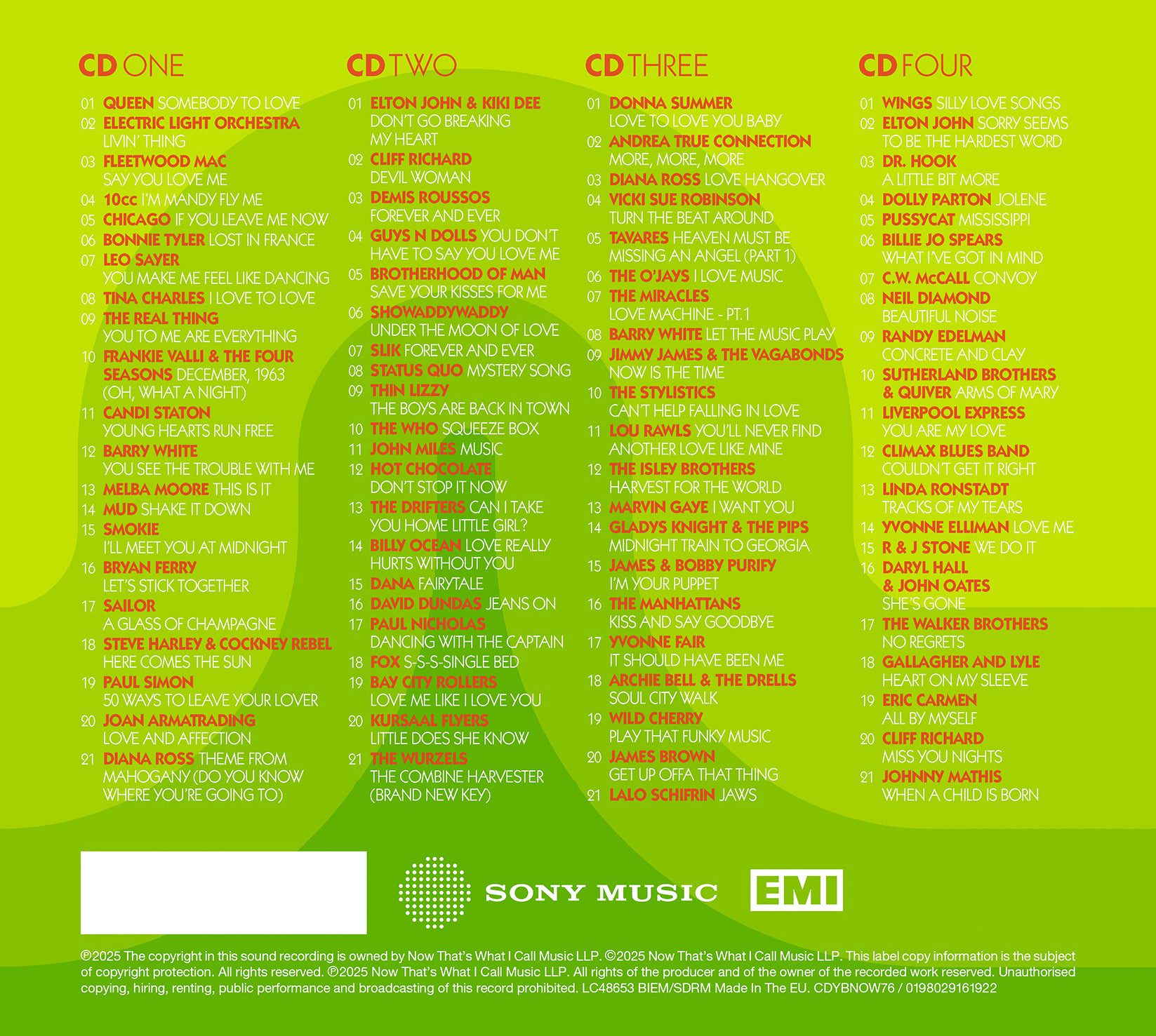 NOW - Yearbook 1976 (4CD) - Image 2