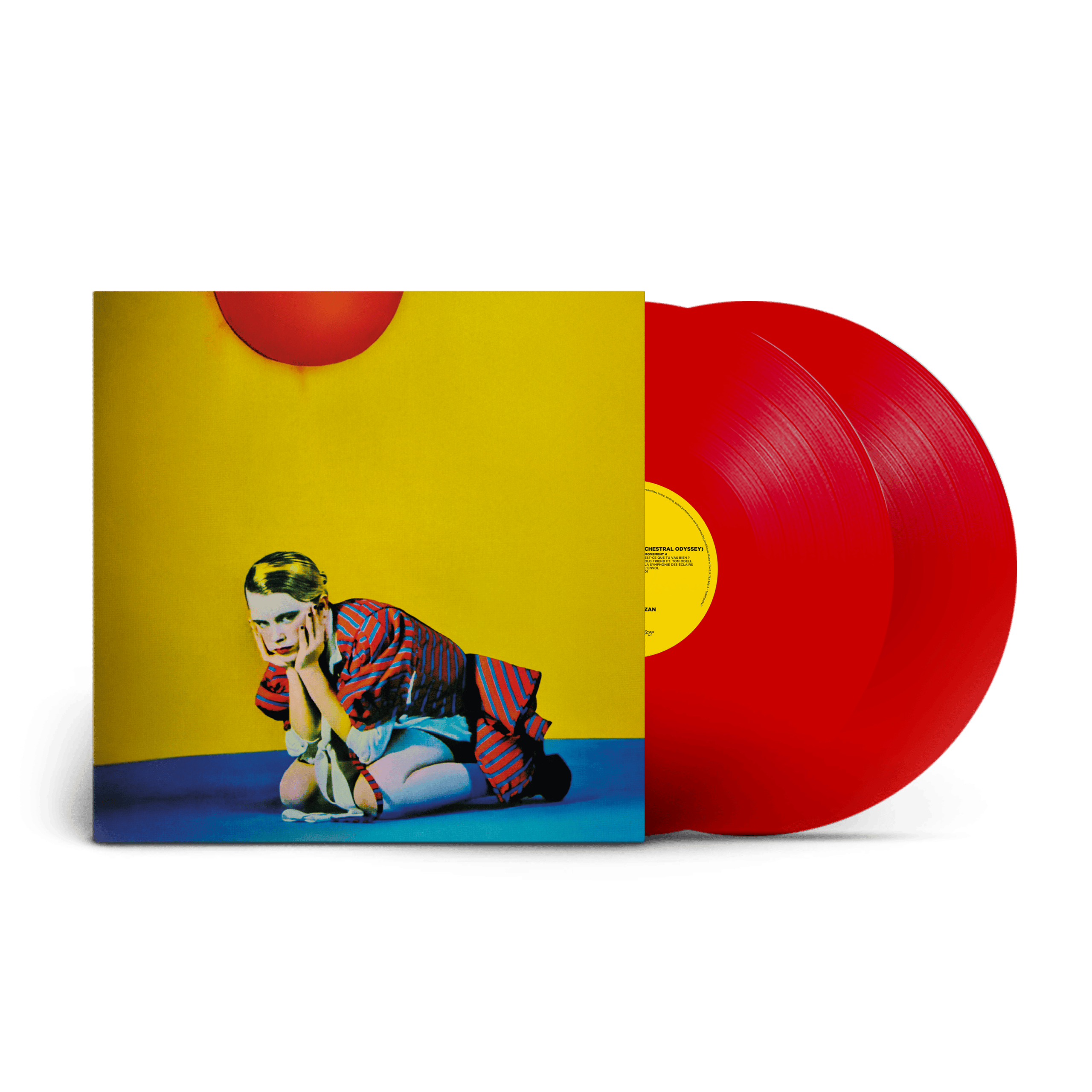 La symphonie des éclairs (Orchestral Odyssey): Red Vinyl LP