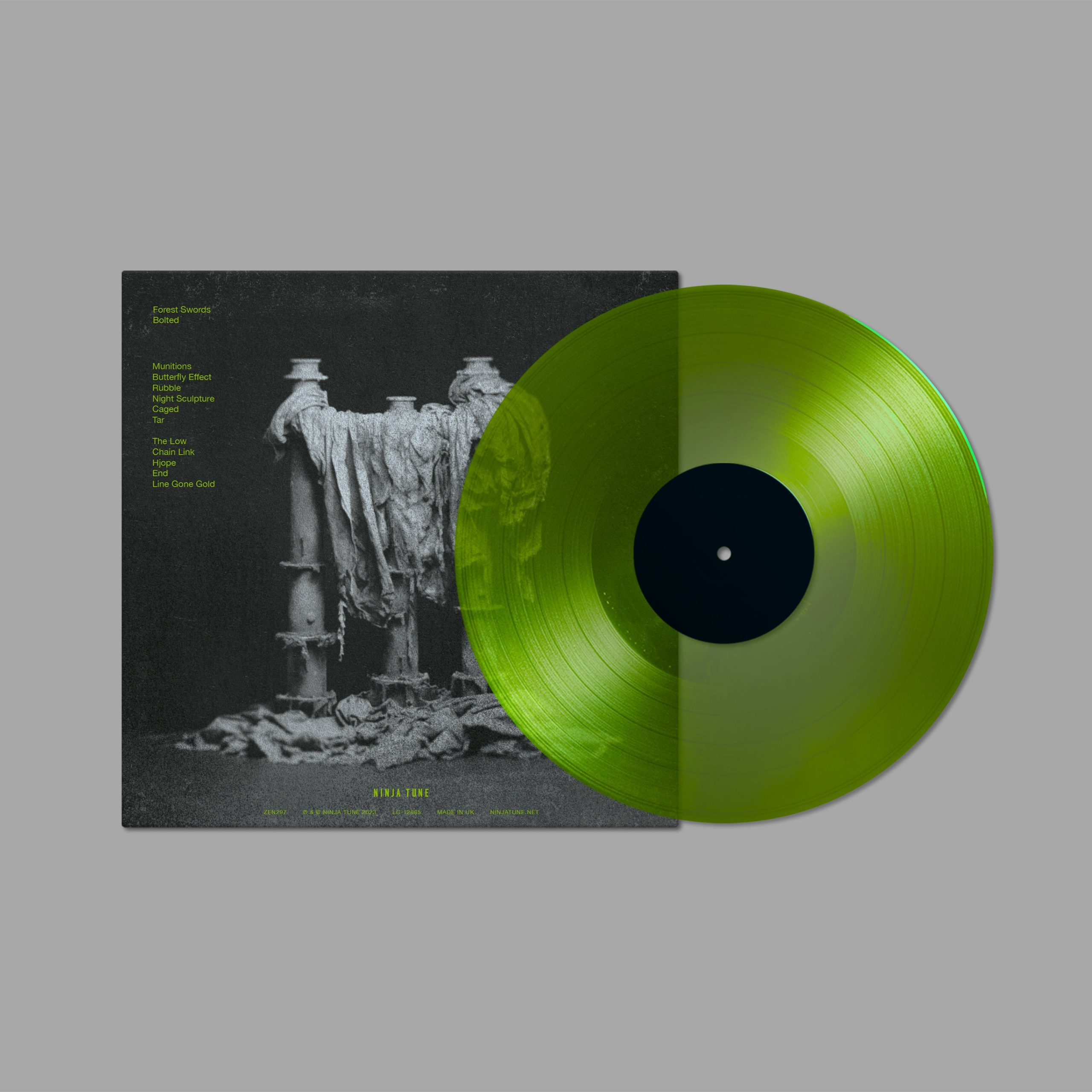 Bolted: Translucent Algae Green Vinyl LP - Image 3