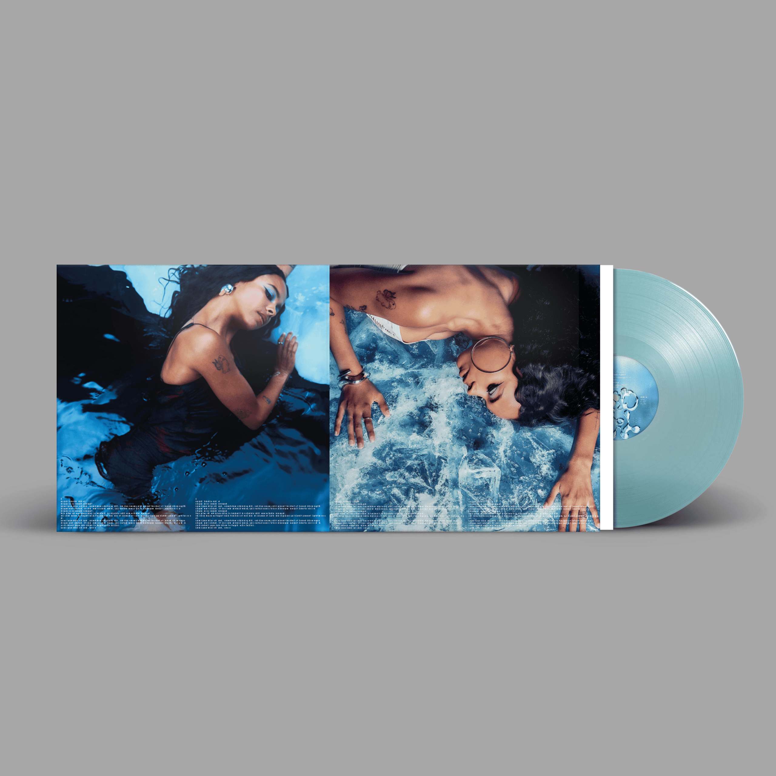 Sad Girl: Transparent 'Blue Edge Glow' Vinyl LP - Image 2