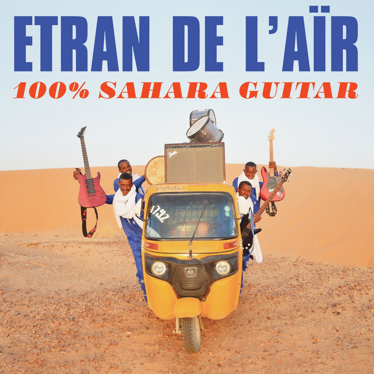 100% Sahara Guitar: Limited Blue Vinyl LP - Image 2