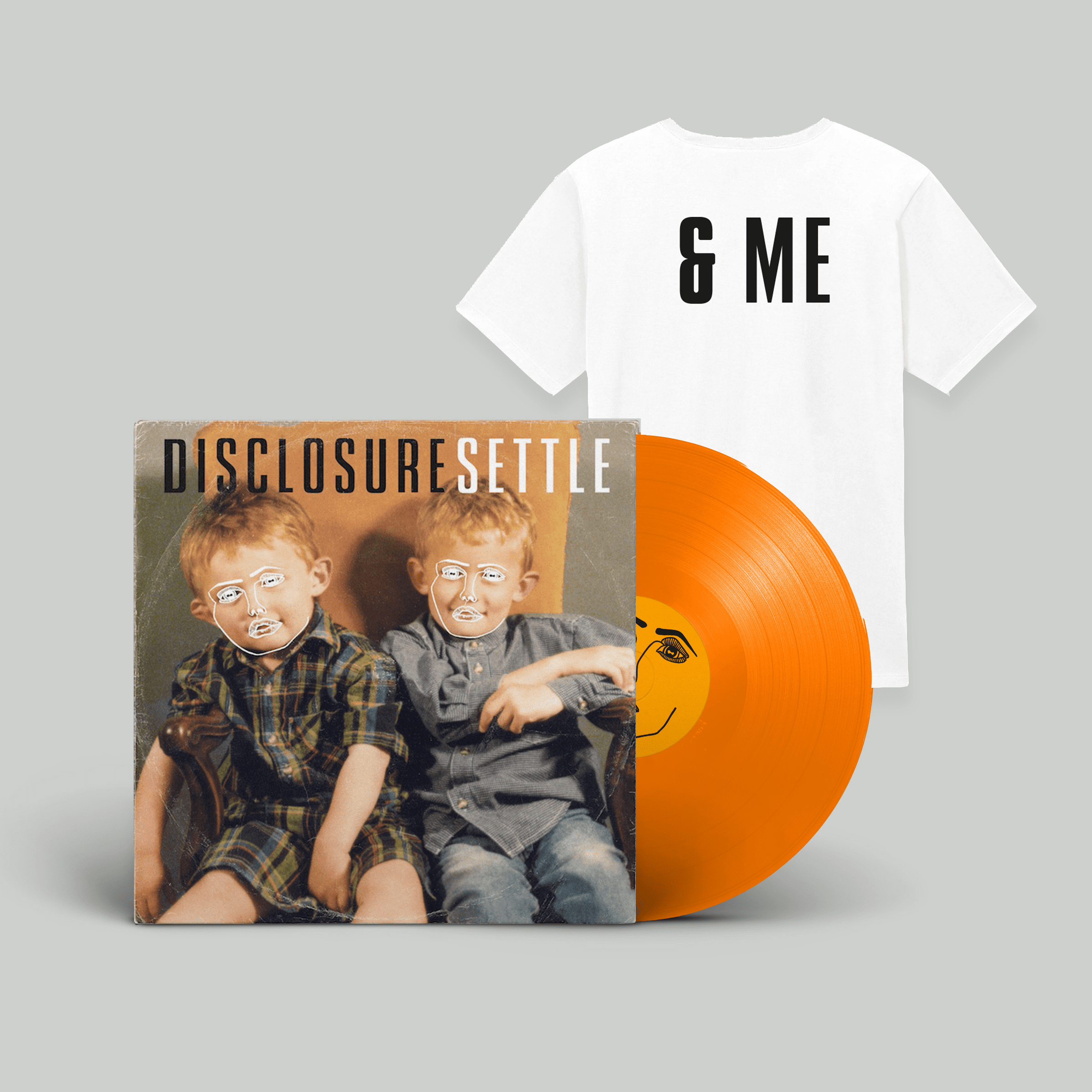 Settle 10: Transparent Orange Vinyl 2LP + You & Me T-Shirt - Image 2