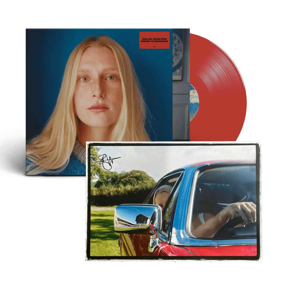 Drop Cherries: Limited Edition Transparent Red Vinyl LP + Signed Print