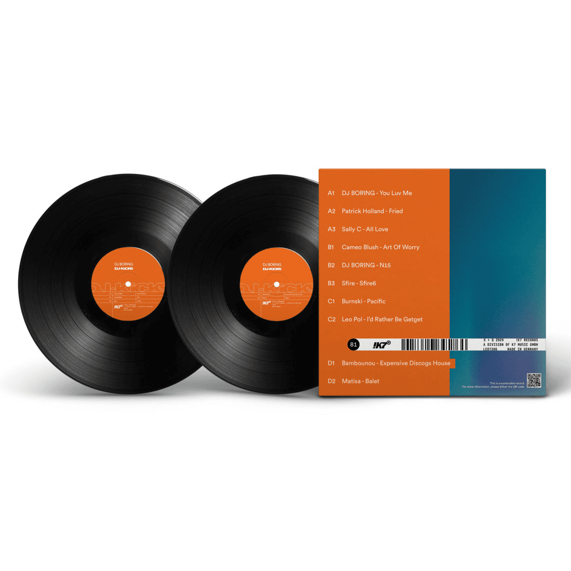 DJ-Kicks - DJ Boring: Vinyl 2LP - Image 2