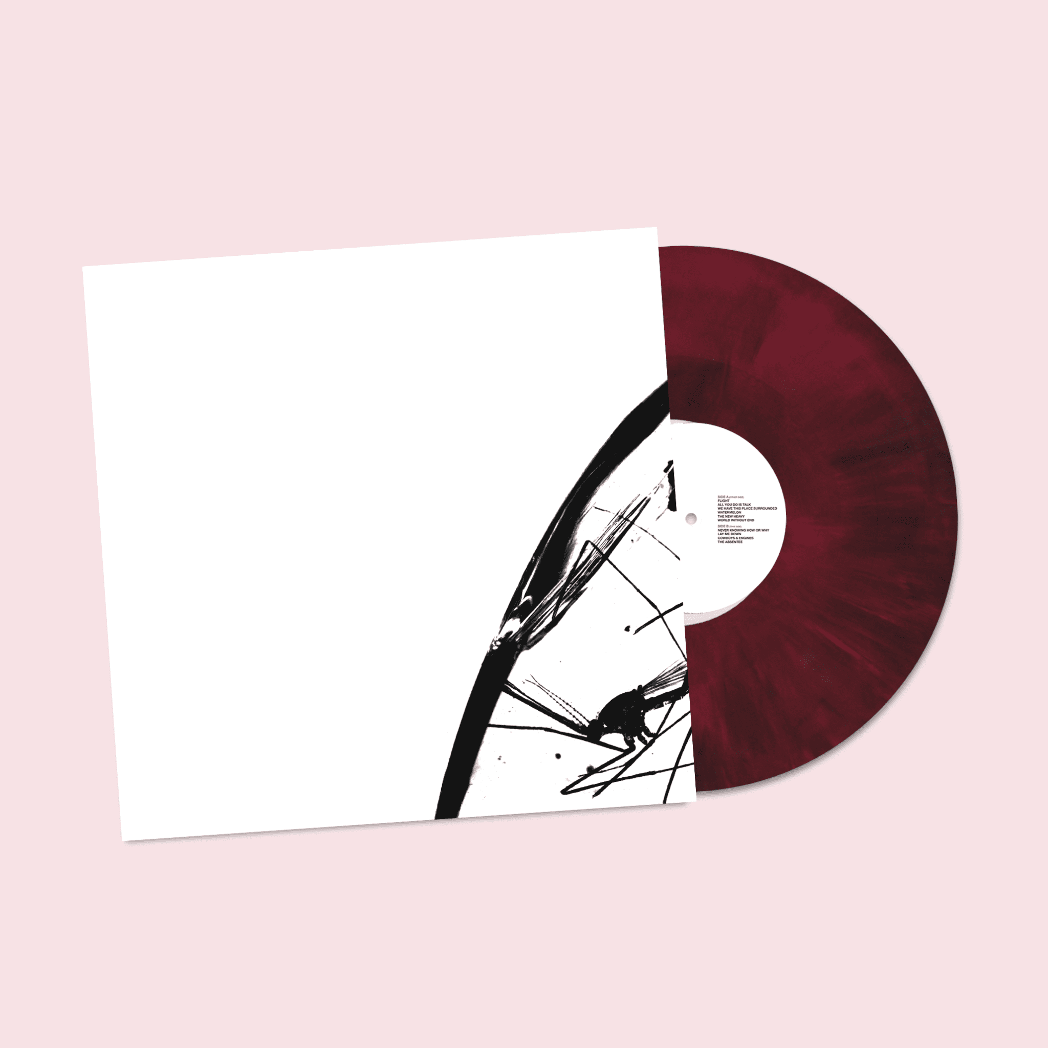 Exits: Limited Red Swirled Vinyl LP