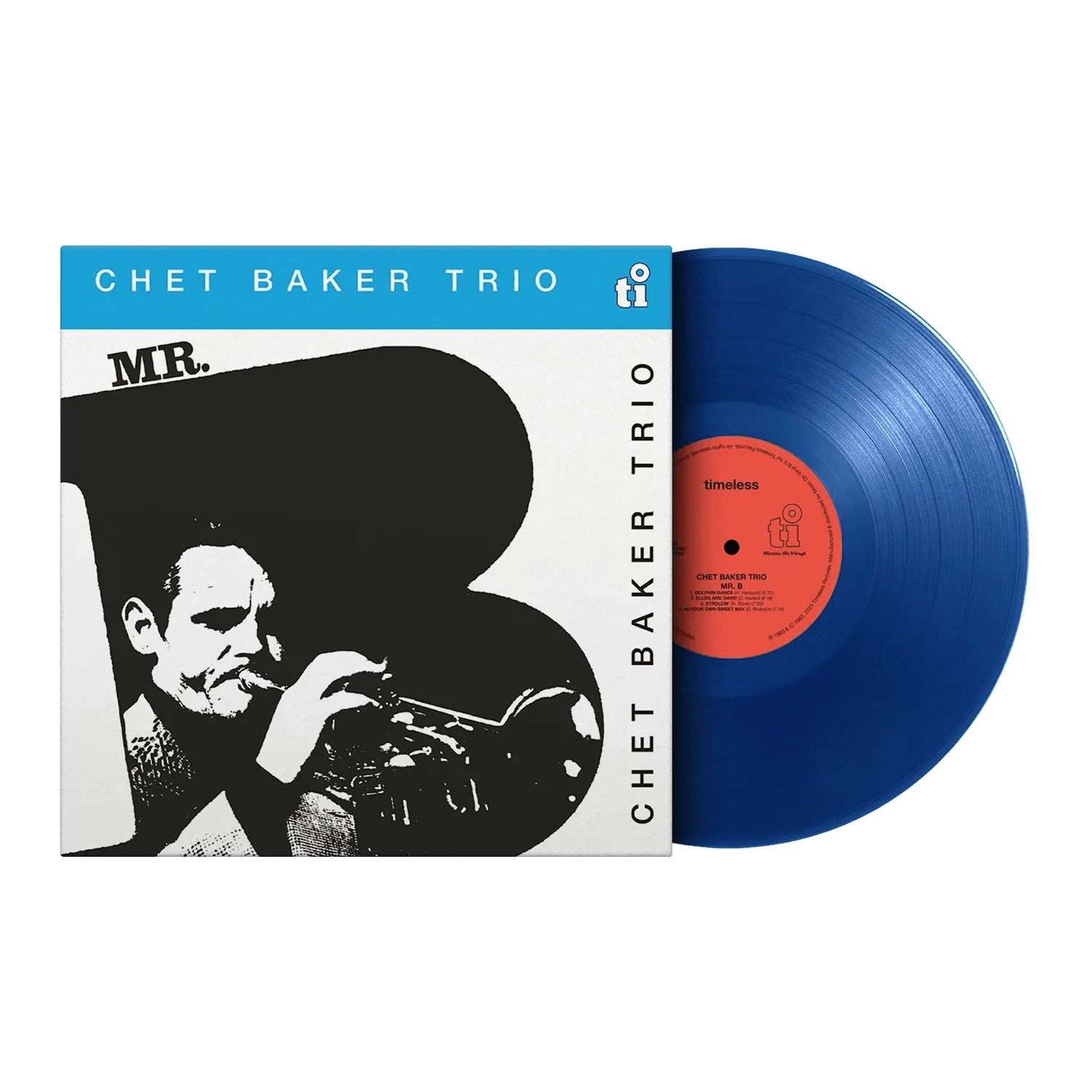 Mr.B: Limited Transparent Blue Vinyl LP