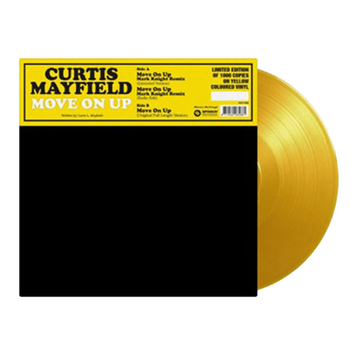 Move On Up: Limited Yellow Vinyl 12" Single