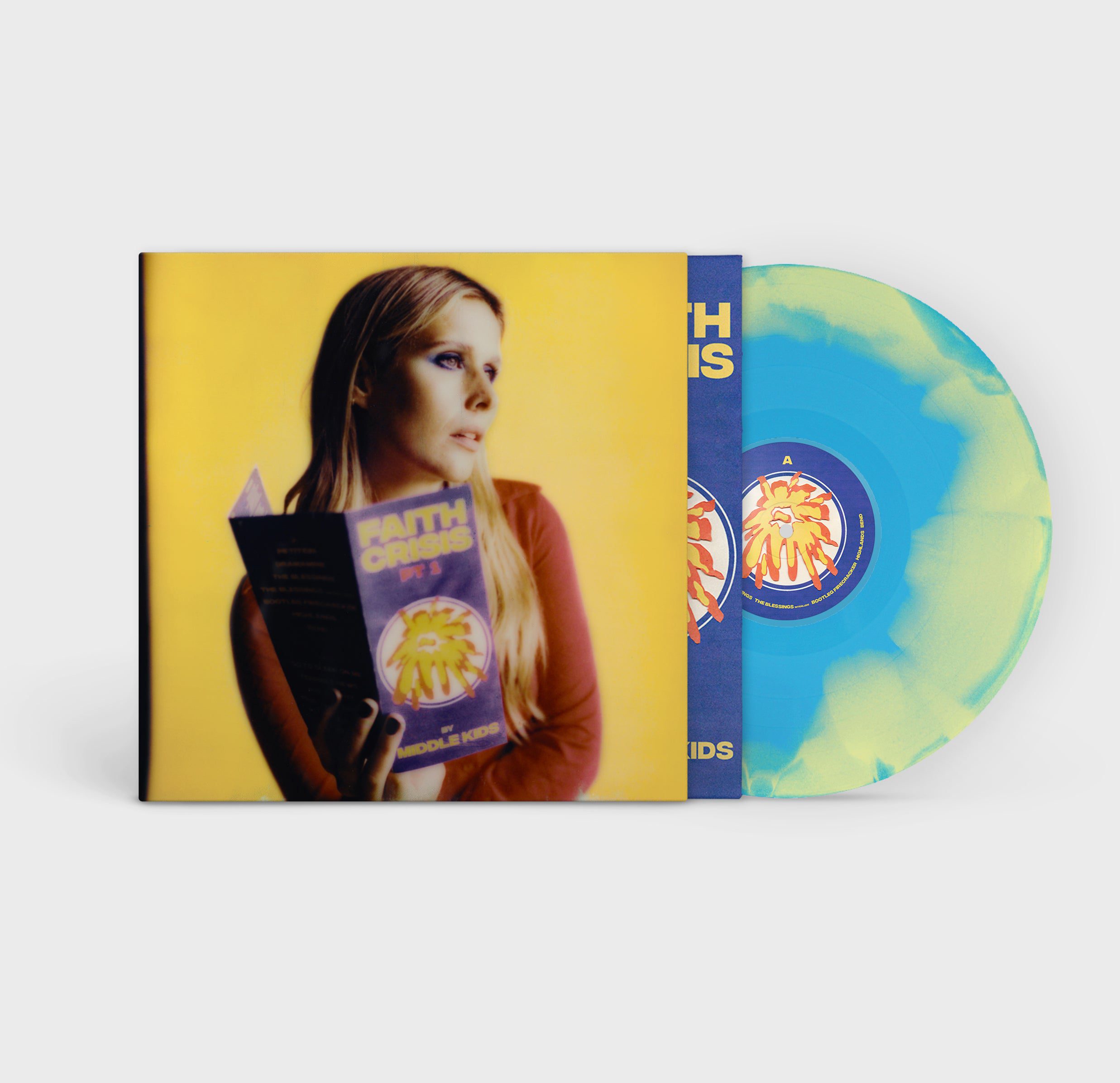 Faith Crisis Pt 1: Limited Cloudy Blue/Yellow Vinyl LP