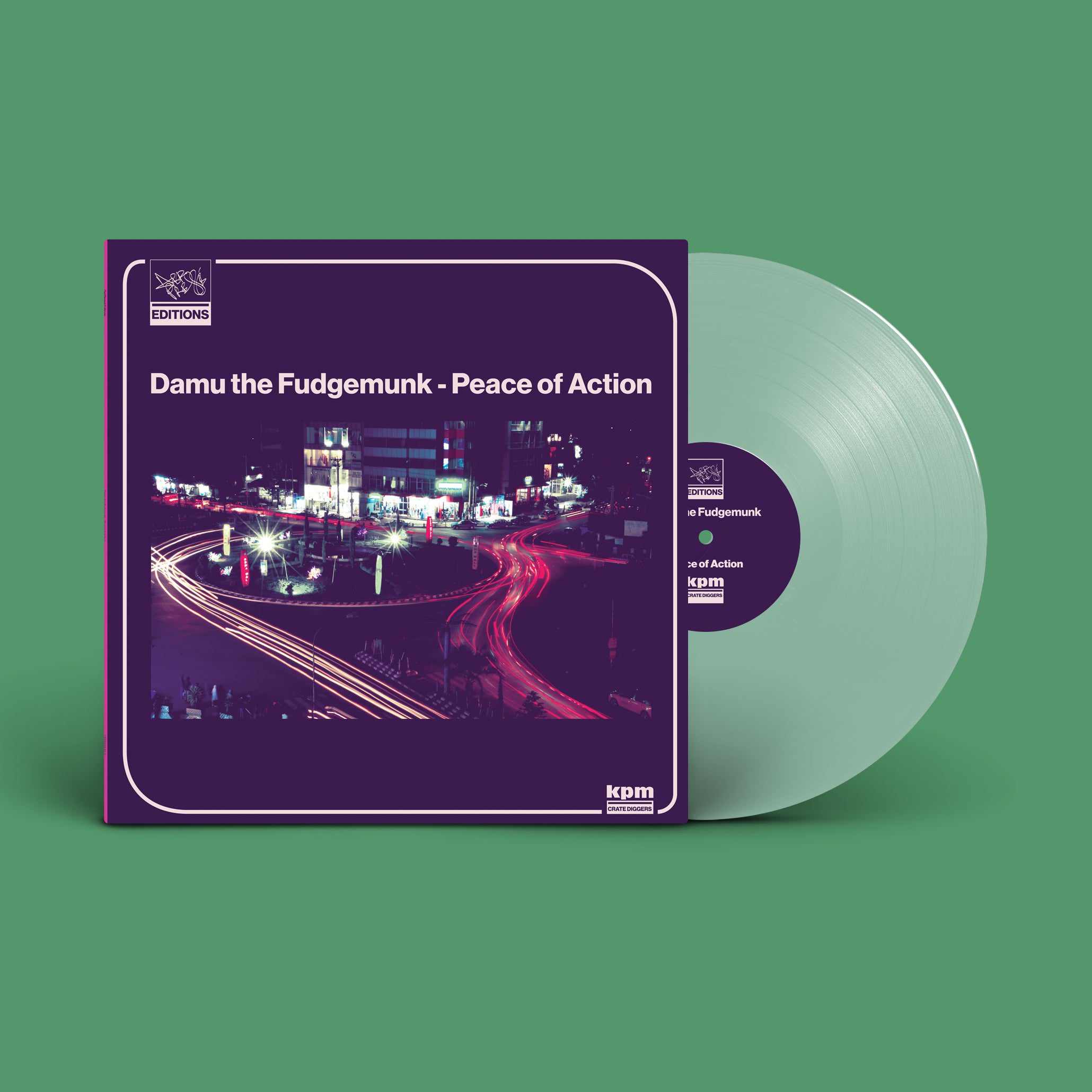 Peace of Action: Limited 'Duck Egg' Blue Vinyl LP