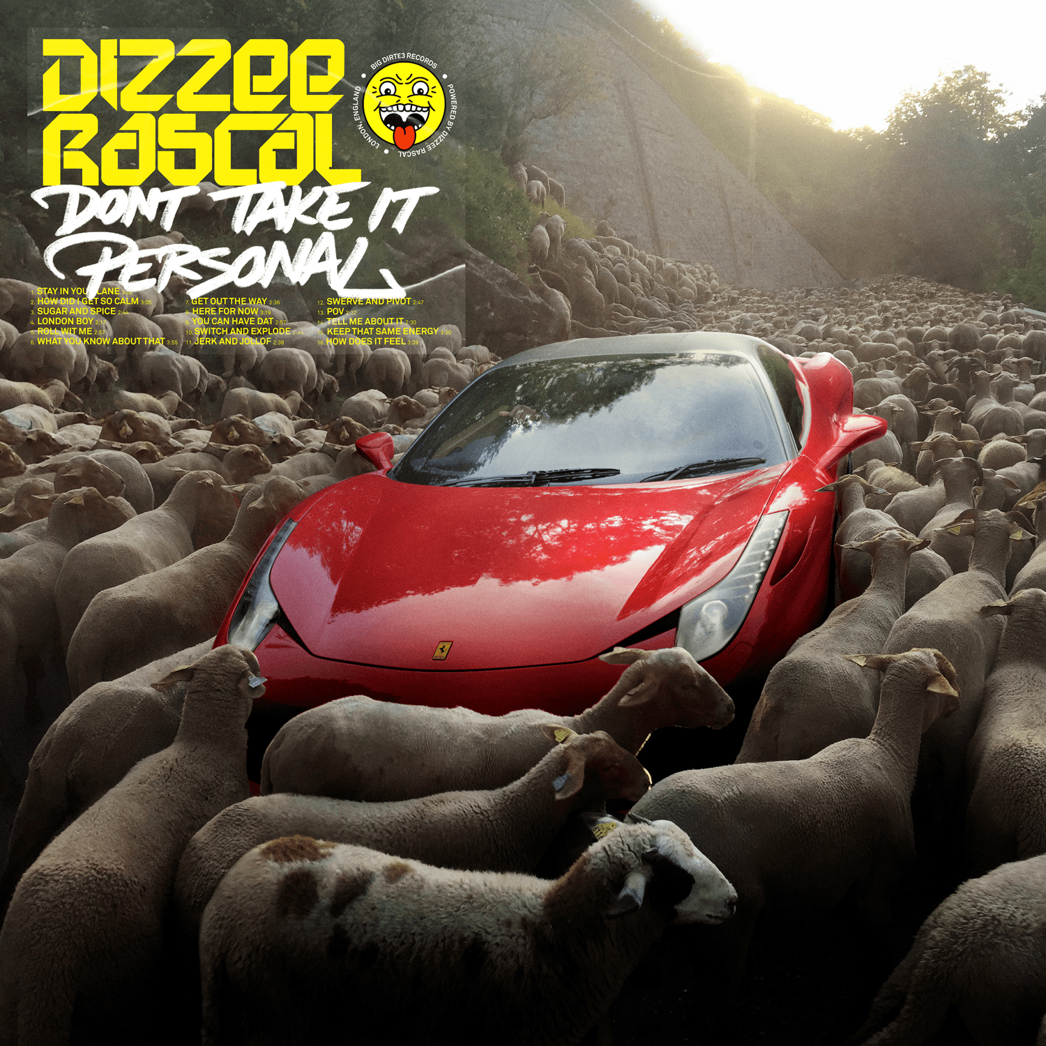 Don't Take It Personal: Limited Red/Yellow Splatter Vinyl LP - Image 2