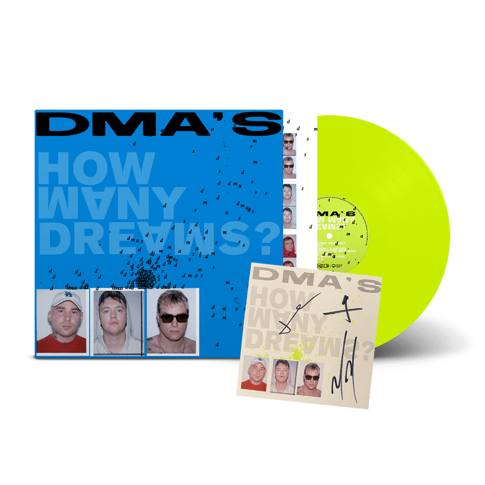How Many Dreams?: Neon Yellow Vinyl LP (w/ Alt Artwork) + Signed Art Card