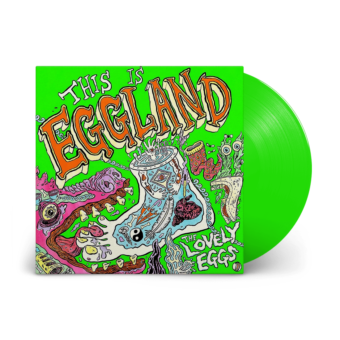 This Is Eggland (Alternative Sleeve): Neon Green Vinyl LP