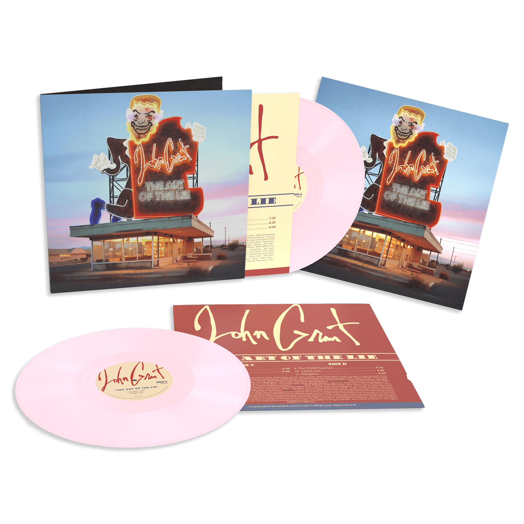The Art Of The Lie: Limited Pink Vinyl 2LP + Signed Print
