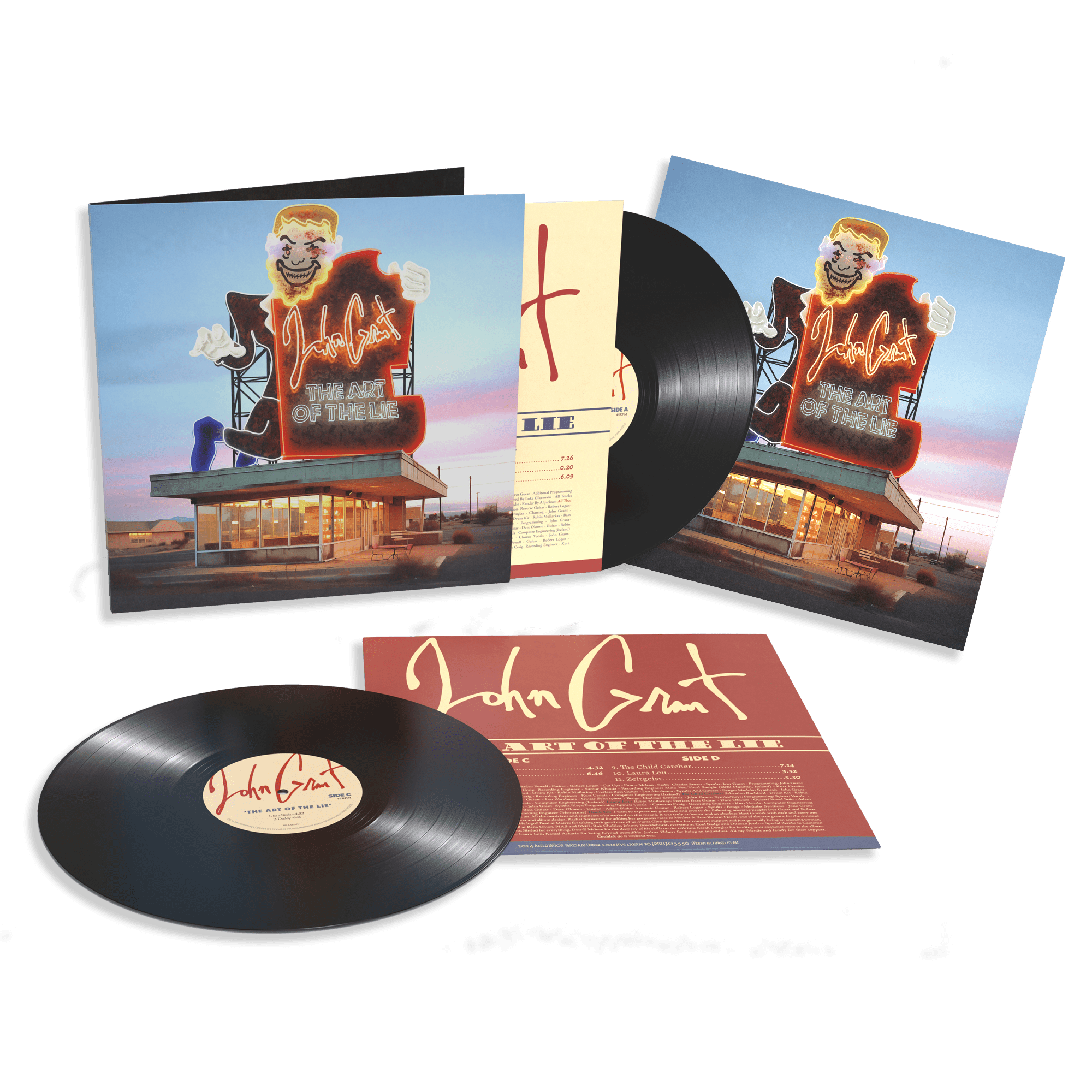 The Art Of The Lie: Vinyl 2LP + Signed Print