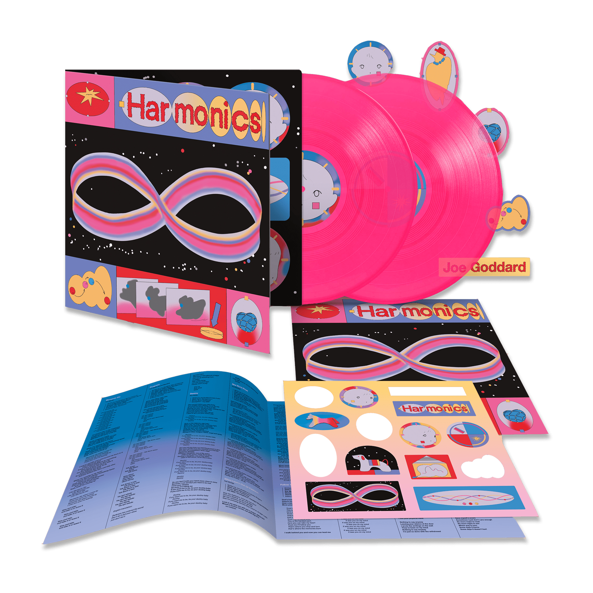 Harmonics: Limited Deluxe Transparent Pink Vinyl 2LP + Exclusive Signed Print