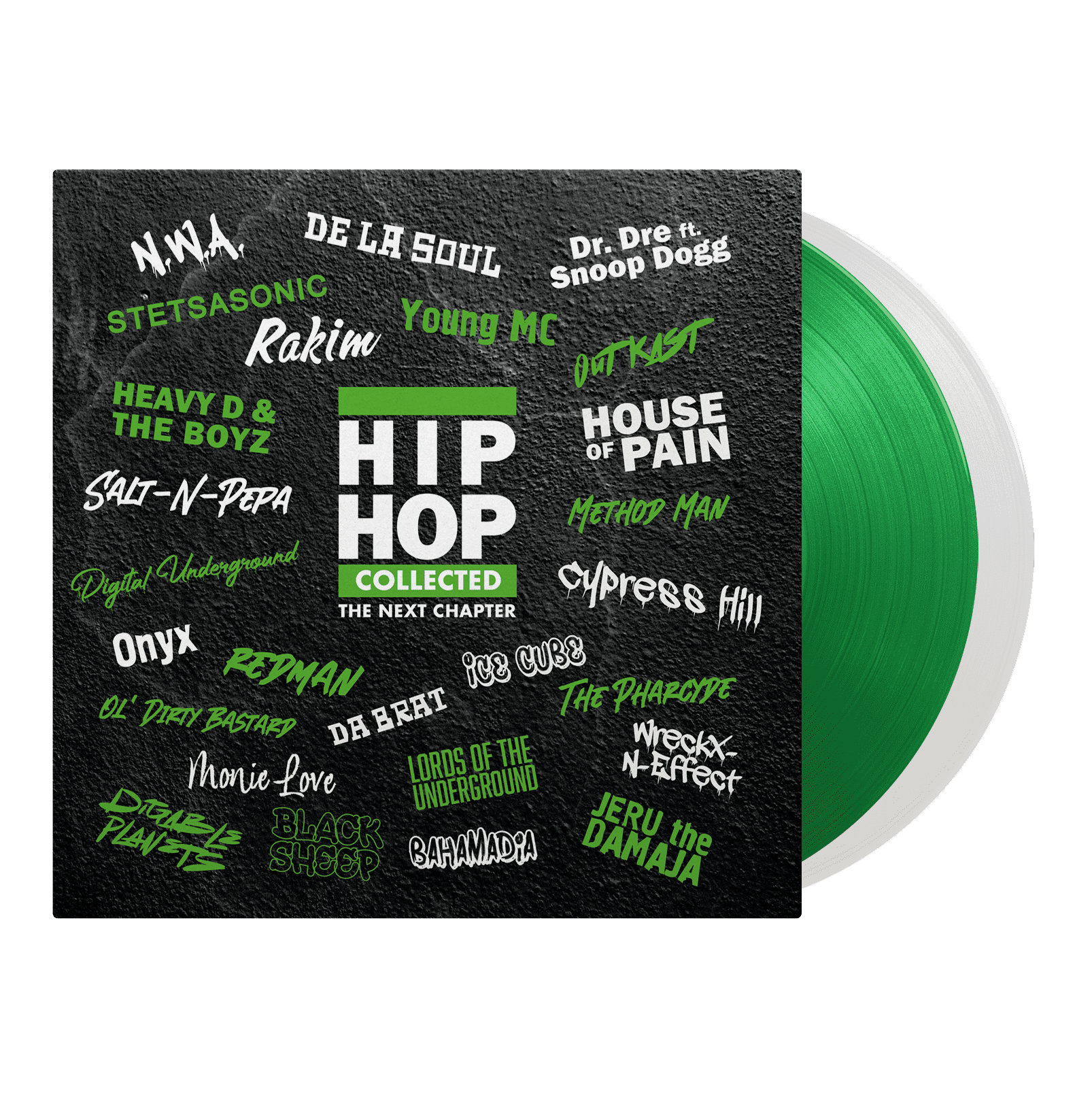 Hip Hop Collected - The Next Chapter: Limited Green/White Vinyl 2LP