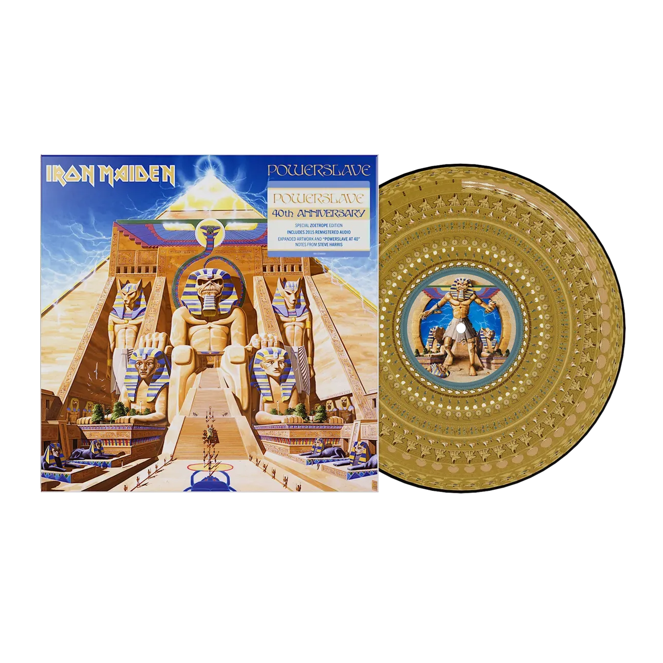 Powerslave (40th Anniversary): Limited Zoetrope Picture Disc Vinyl LP