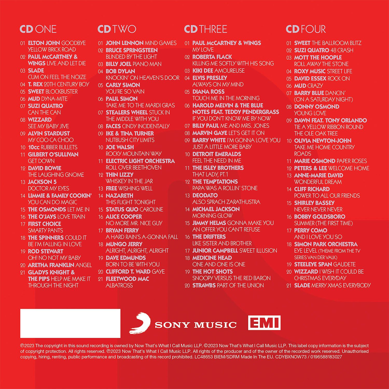 NOW – Yearbook 1973 (Special Edition 4CD) - Image 2