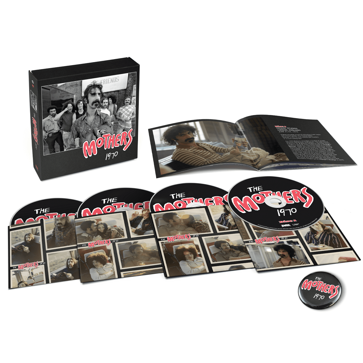 The Mothers 1970 (50th Anniversary):  4CD Box Set