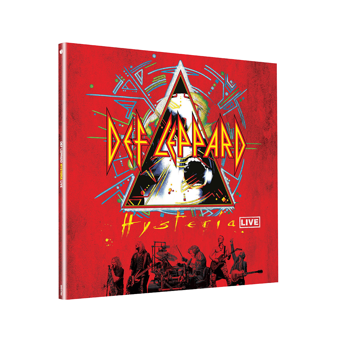 Hysteria Live: Gatefold Crystal Clear Vinyl 2LP