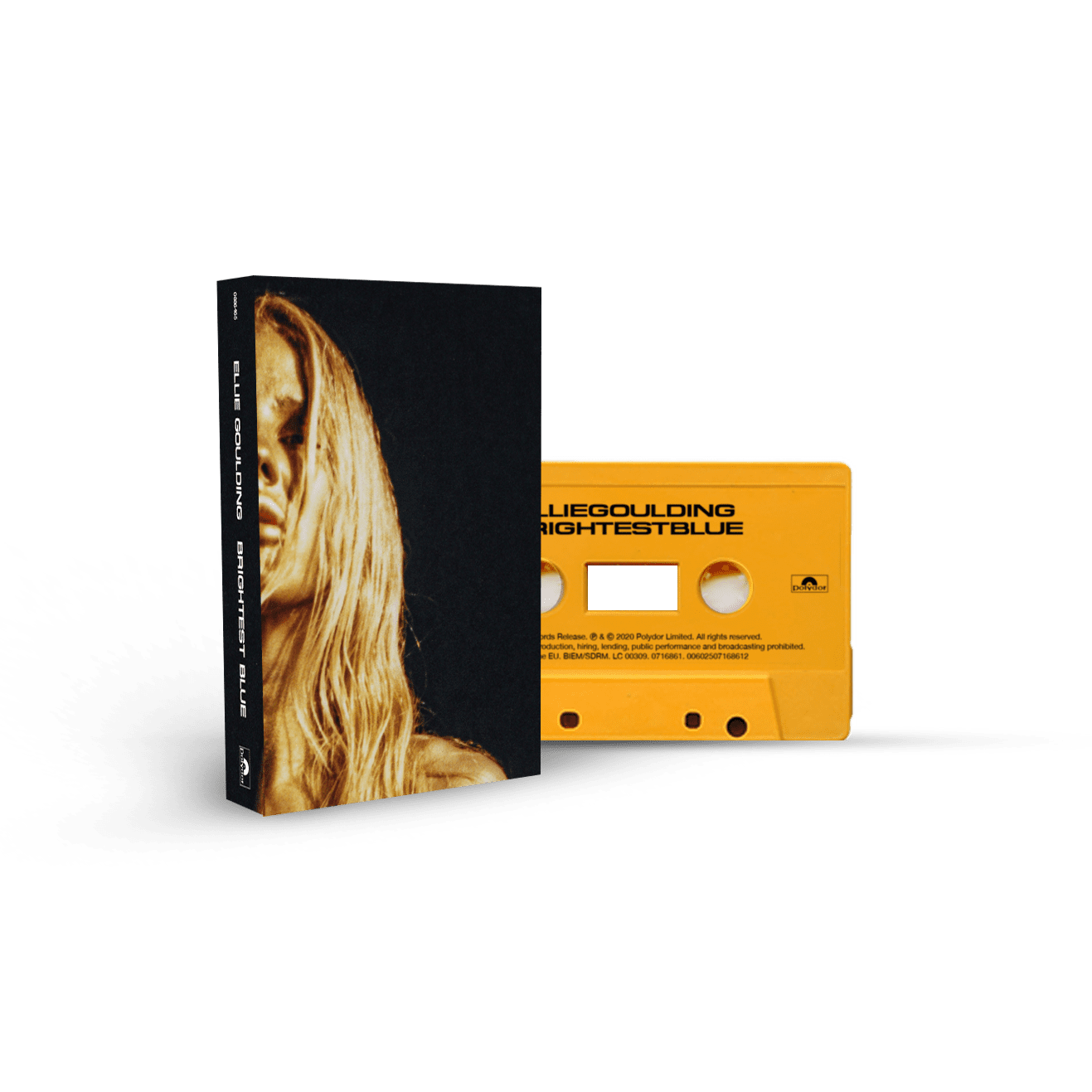 Brightest Blue: Recycled Apricot Plastic Cassette