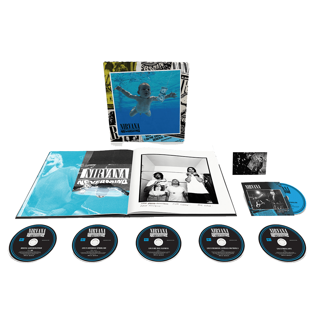 Nevermind (30th Anniversary): Super Deluxe Edition 5CD + Blu-Ray Box Set