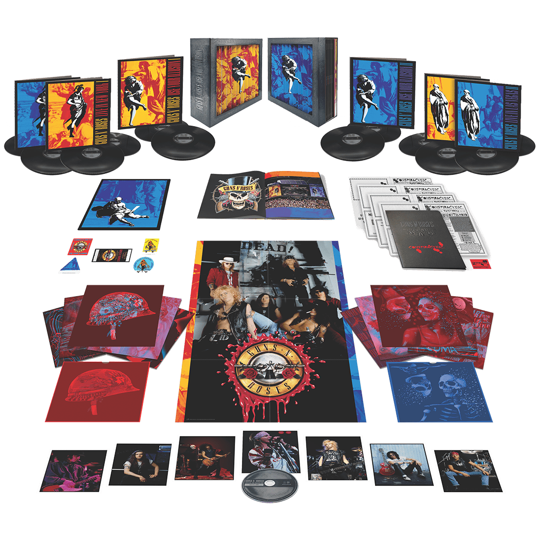 Use Your Illusion: Super Deluxe 12LP + Blu-Ray Box Set