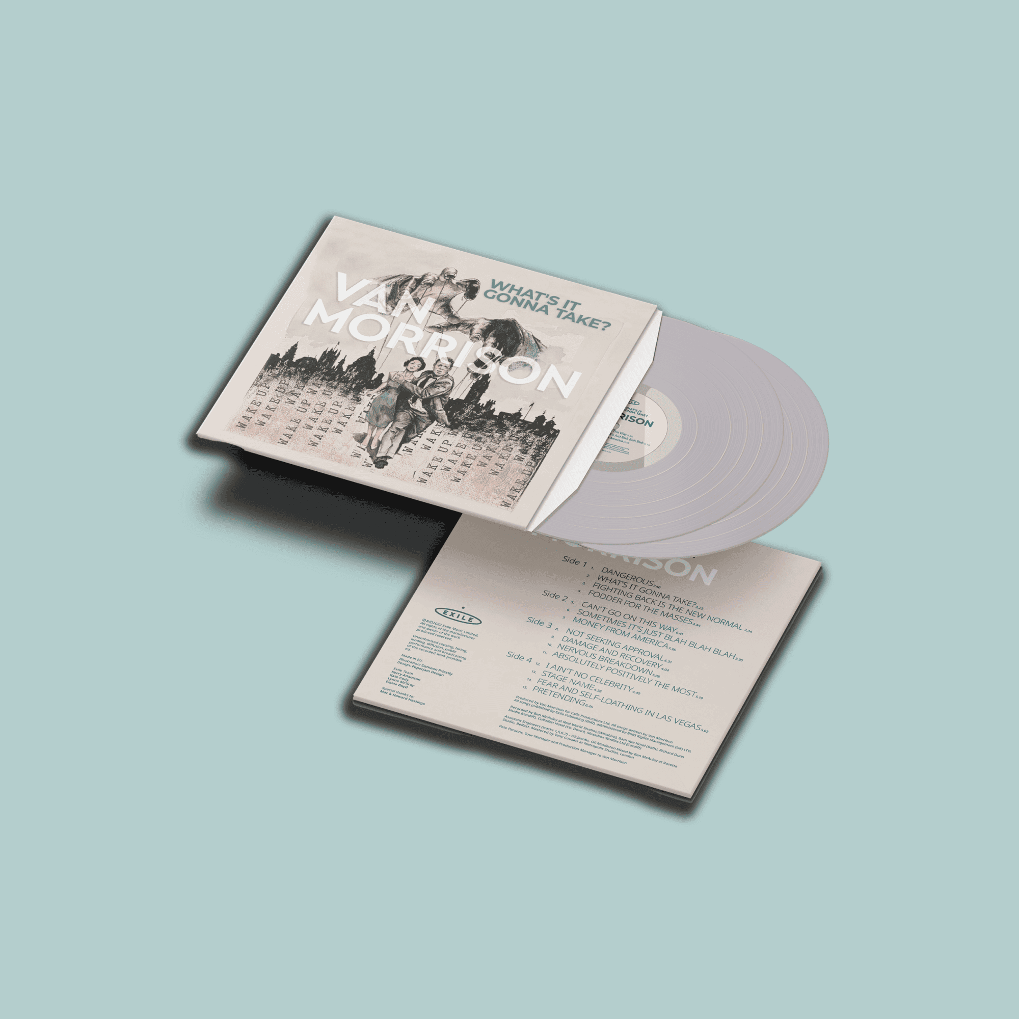 What's It Gonna Take? Dove Coloured Vinyl 2LP