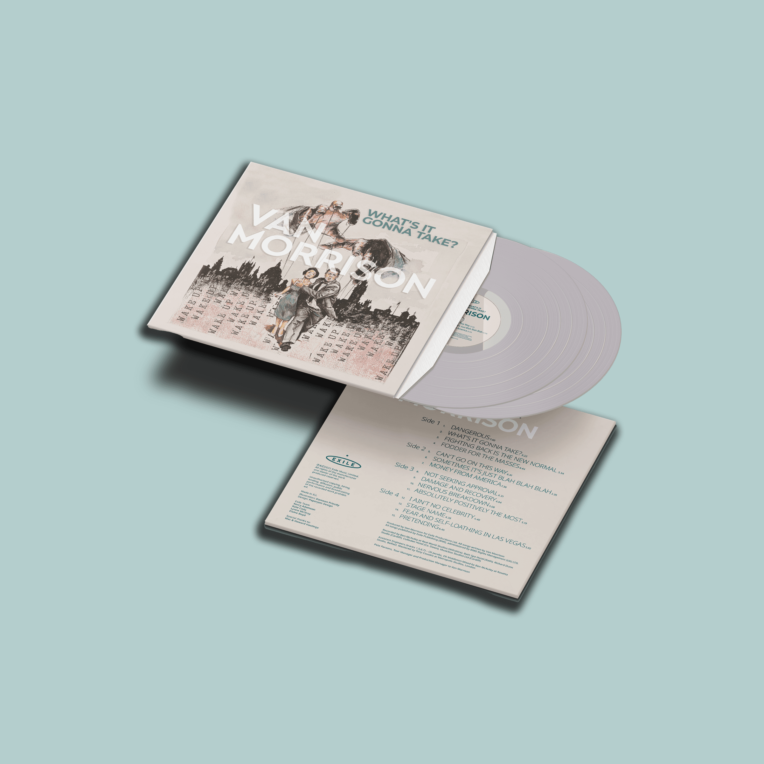 What's It Gonna Take? Dove Coloured Vinyl 2LP
