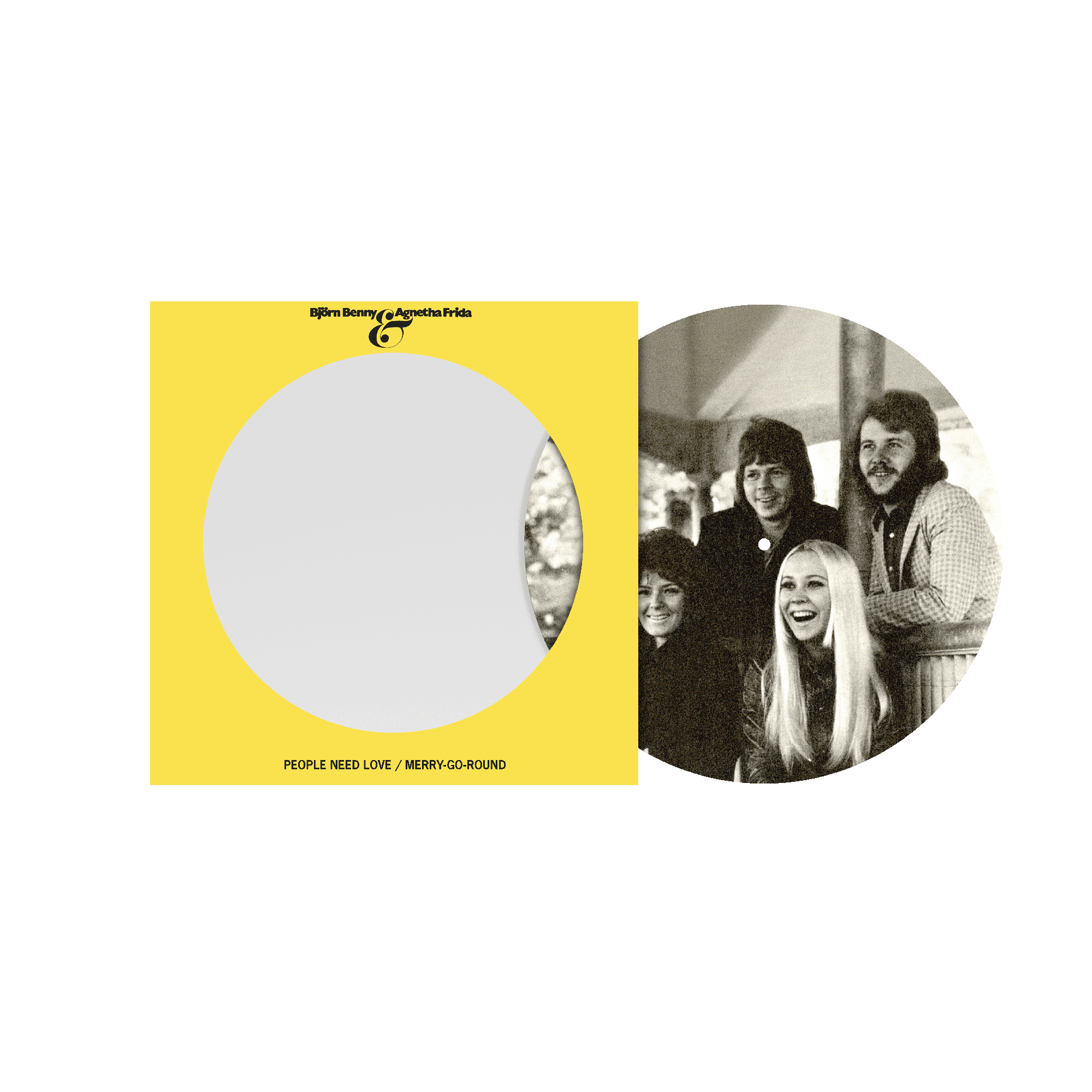 People Need Love / Merry-Go-Round: Picture Disc Vinyl 7" Single