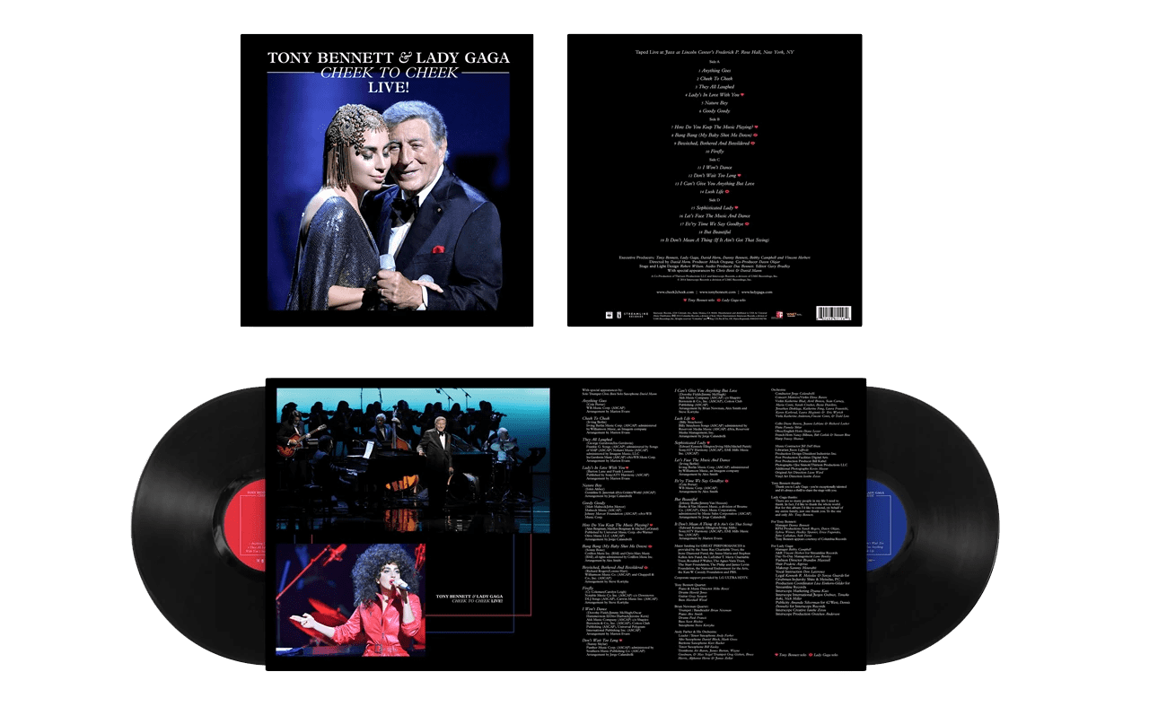 Cheek To Cheek Live! Vinyl LP