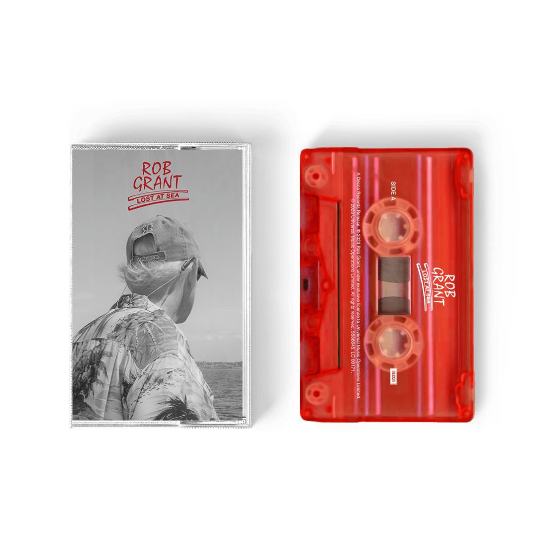 Lost at Sea: Transparent Red Cassette