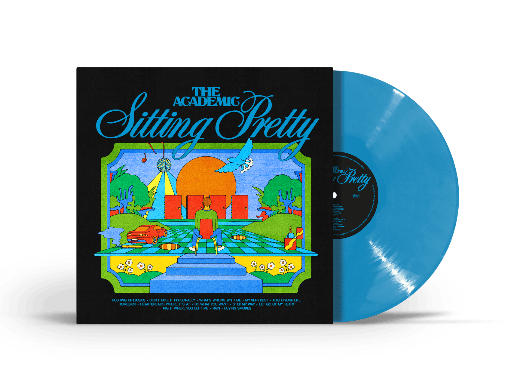 Sitting Pretty: Limited Edition Signed Blue Vinyl LP