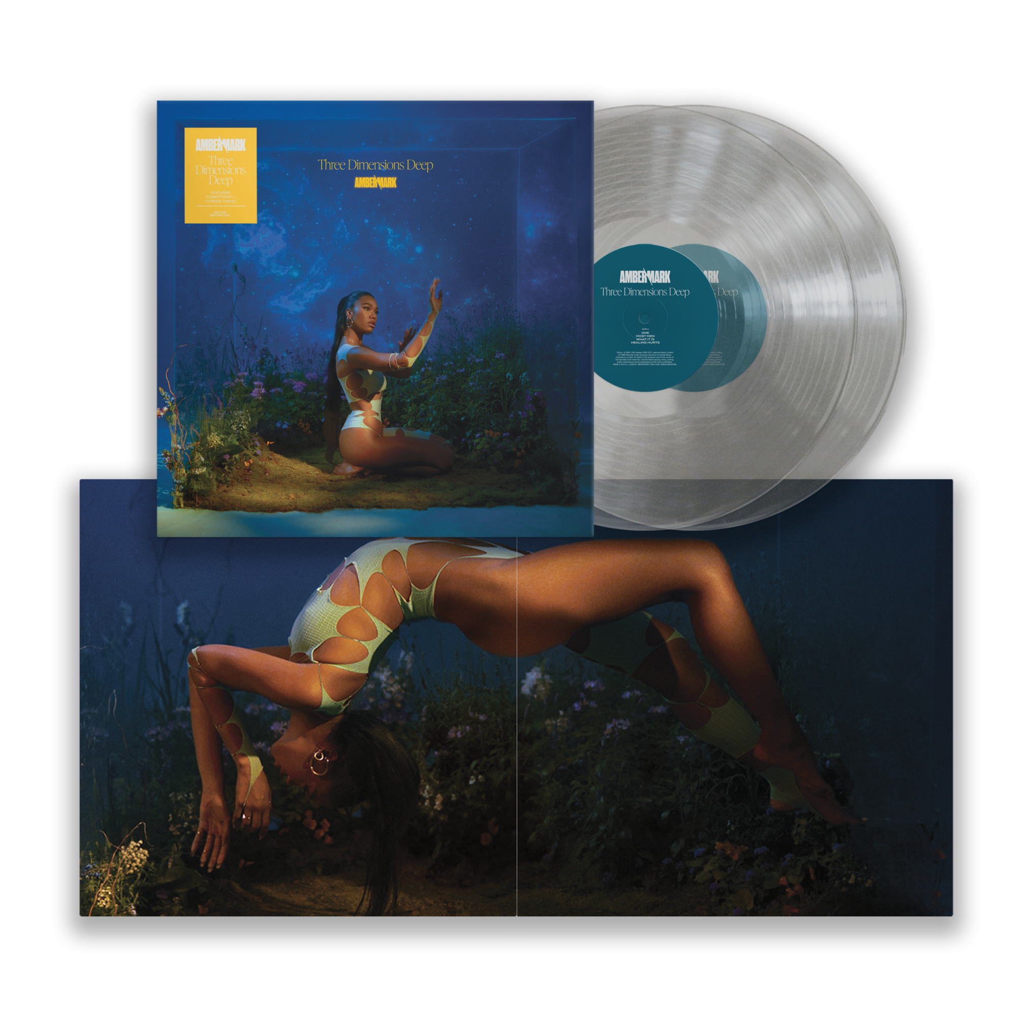 Three Dimensions Deep: Glass Colour Vinyl 2LP
