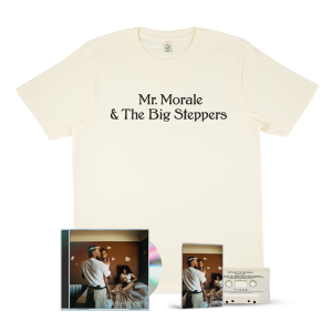 Mr. Morale & The Big Steppers: CD, Exclusive Cassette & T-Shirt (Cream) Bundle