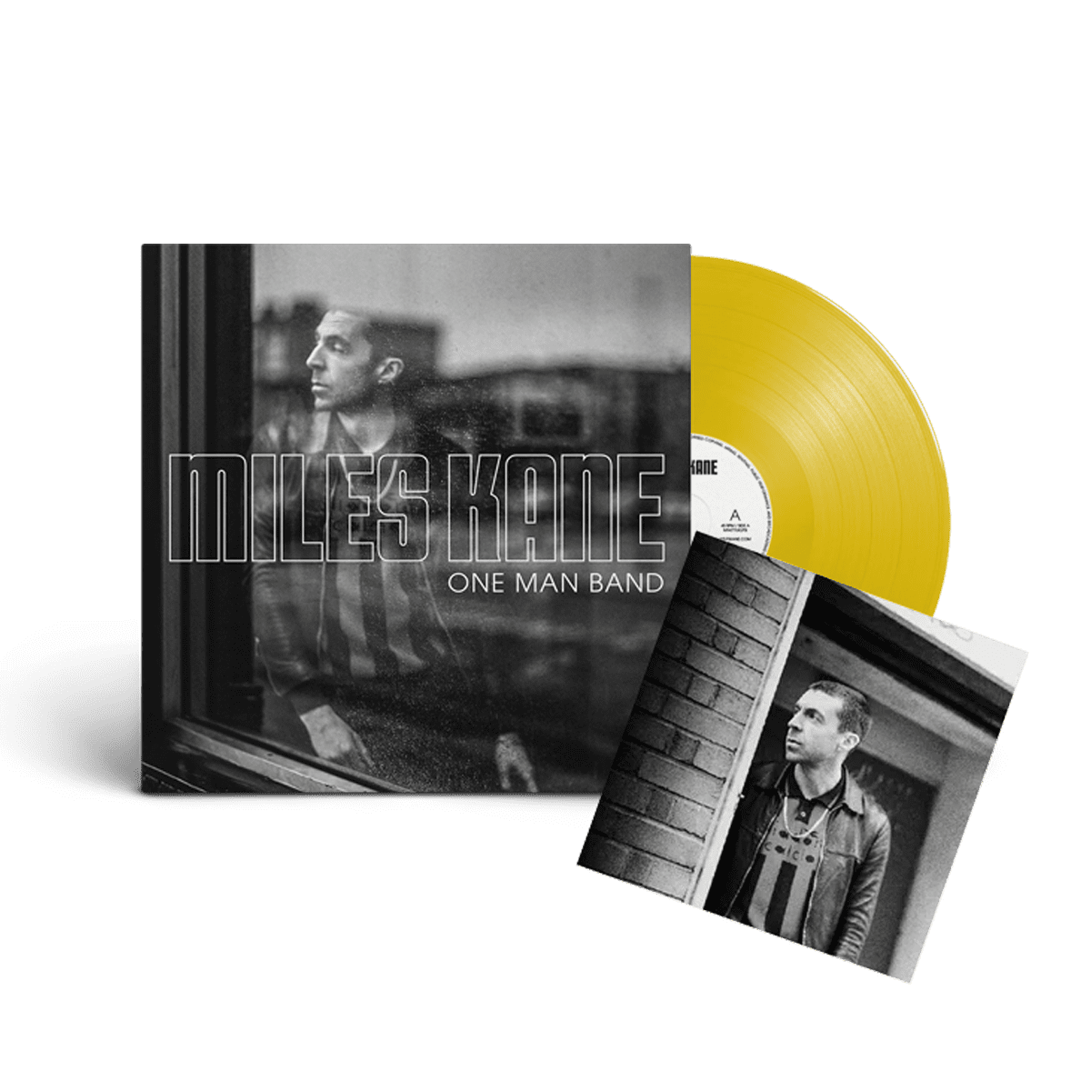 One Man Band: Limited Transparent Yellow Vinyl LP + Signed Print