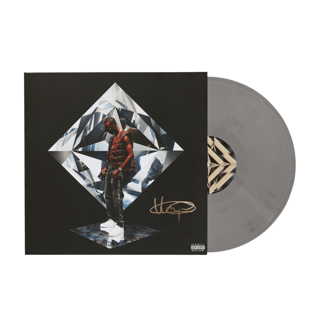 Blood Diamond - Signed Silver Vinyl