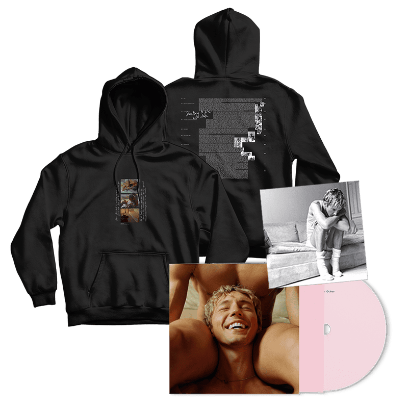 Something To Give Each Other: Deluxe CD, Hoodie + Signed Post Card Bundle