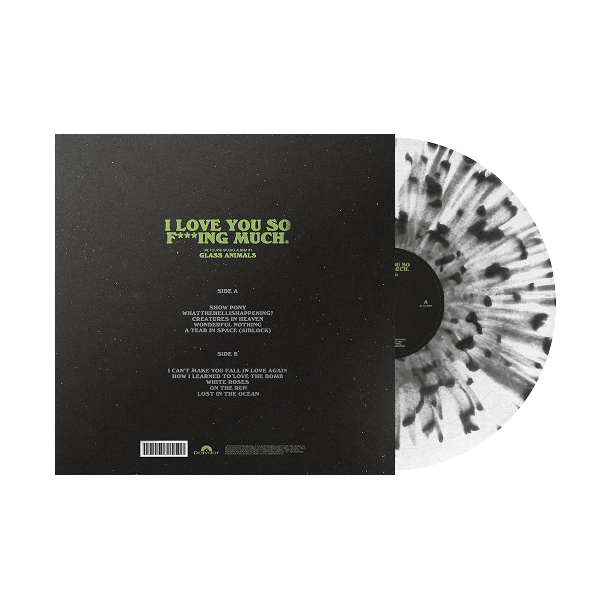 ILYSFM: Limited Edition Black and Clear Splatter Vinyl - Image 3