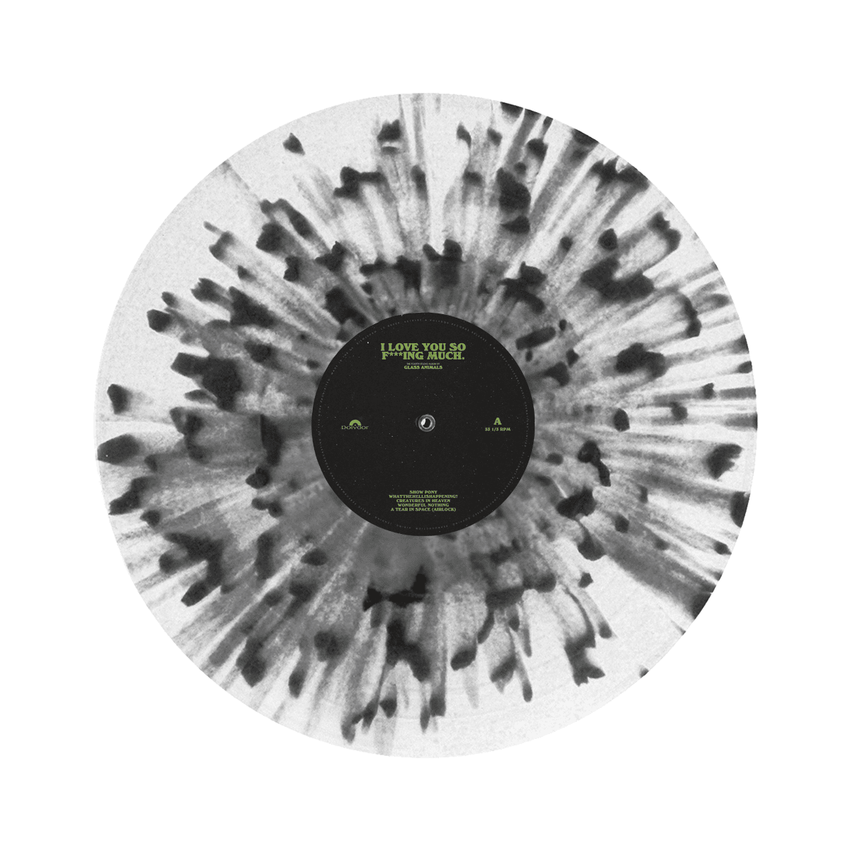 ILYSFM: Limited Edition Black and Clear Splatter Vinyl - Image 2