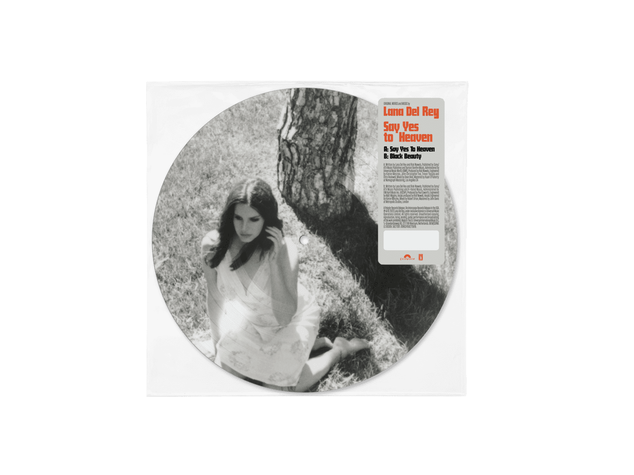 Say Yes To Heaven: Limited Picture Disc Vinyl 7" Single