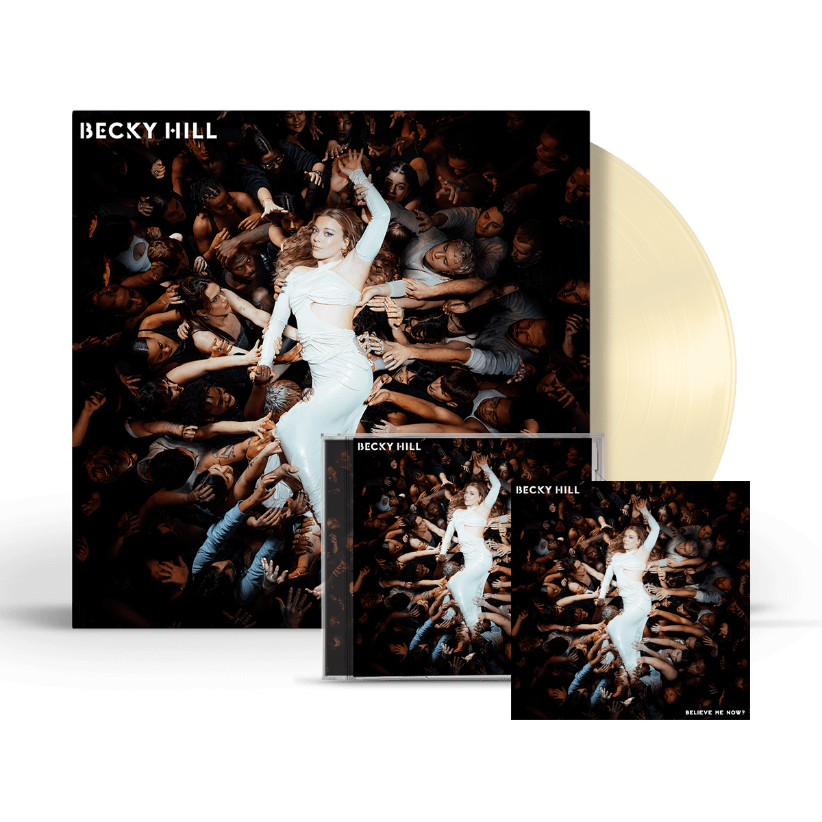 Believe Me Now? Limited Cream Vinyl LP, CD + Signed Art Card