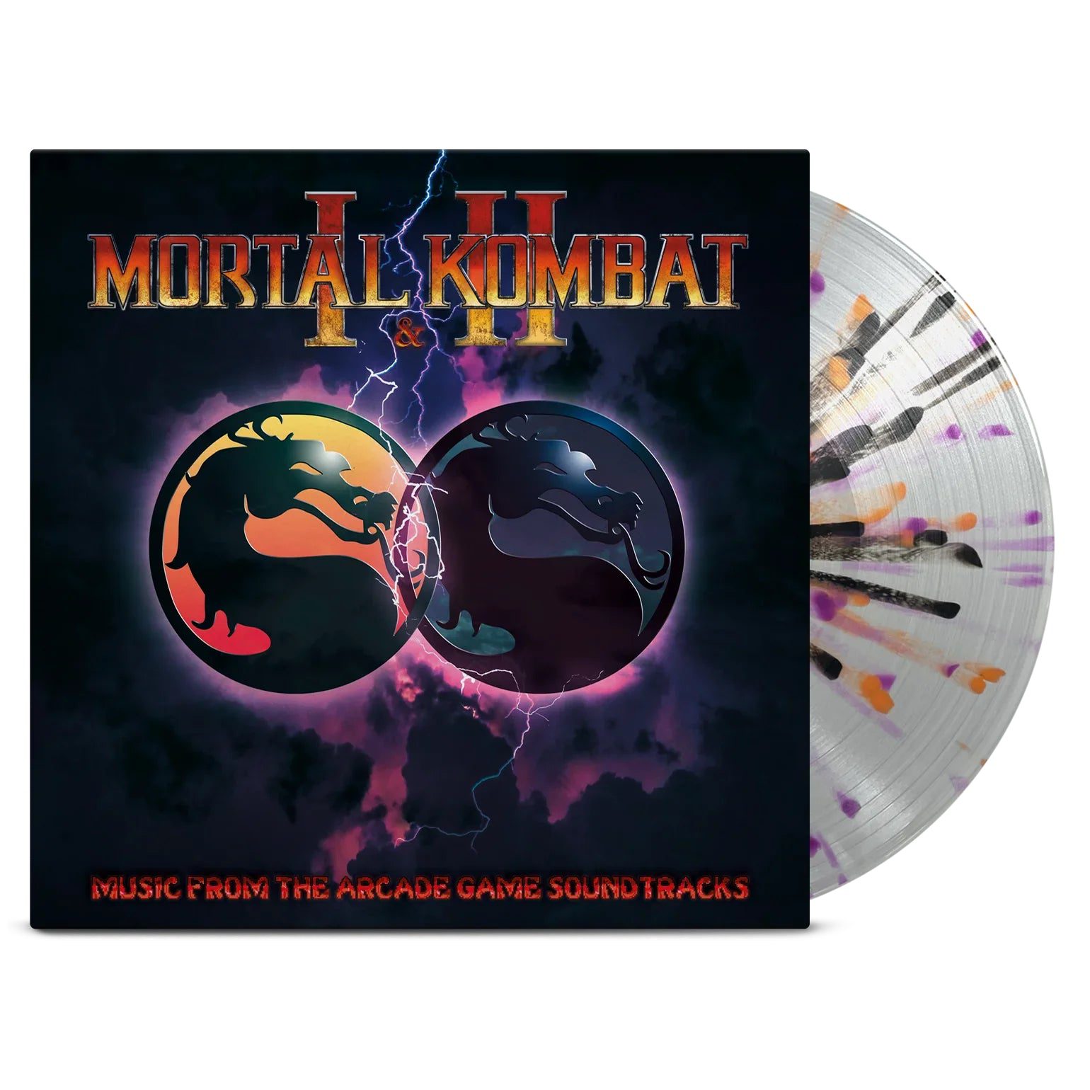 Mortal Kombat MK1 & 2: Splatter Vinyl 2LP